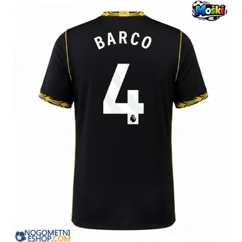 Moški Nogometni dresi Chelsea Valentin Barco #4 Gostujoči 2026-27 Kratek Rokav